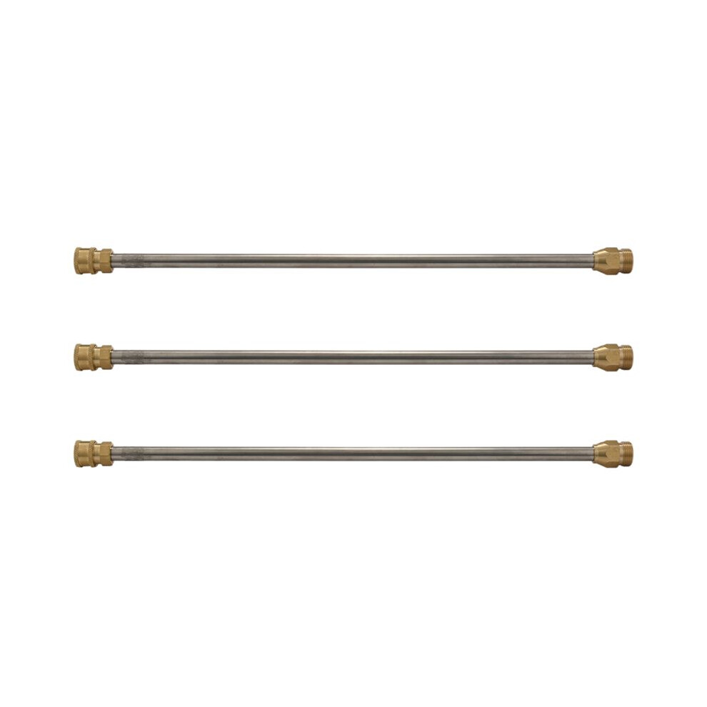 3X Stainless Steel Quick Connect Lance,Wand For Pressure Washers,Replacement Spray Wand,16 Inch,5000Psi 6031272560378