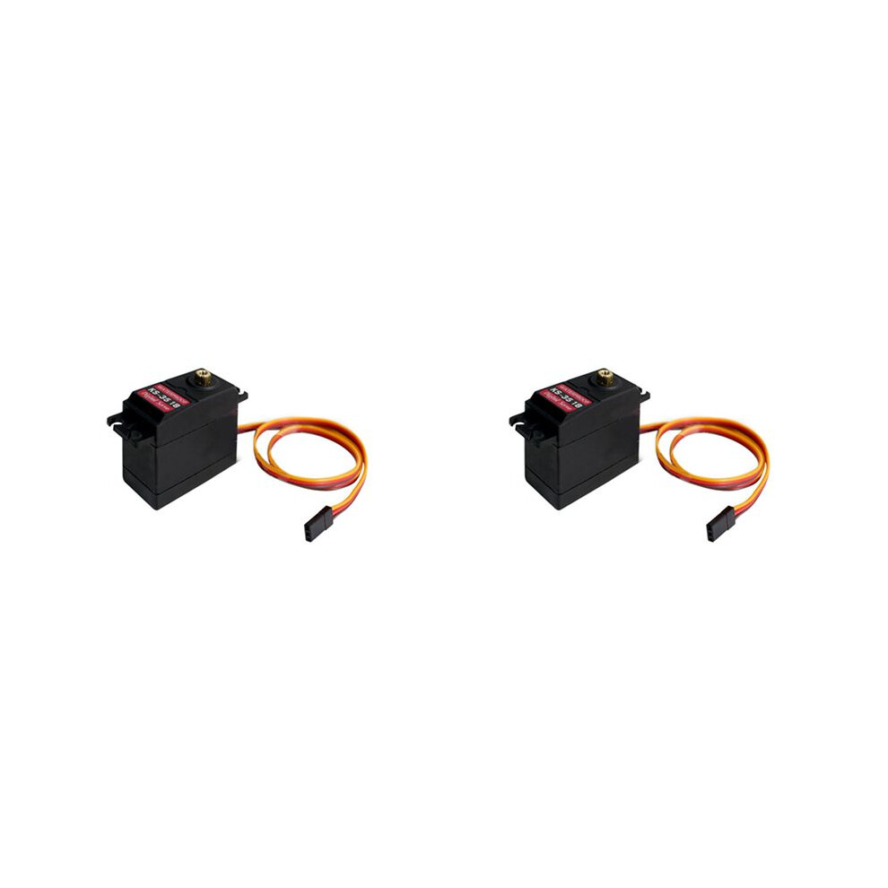 Photos - Parts for Drones & RC models 2X KS3518 Waterproof Metal Digital Servo High Torque Mechanical Arm Hand RC Metal Servo Motor for Robot Arm Car Boat