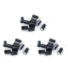 30Pcs 25V 2200UF Through Hole Aluminium Electrolytic Capacitor 13x20mm