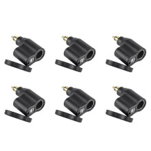 6X Motorcycle Cigarette Lighter Dual USB Car Charger Motorcycle Supplies for
