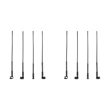 8PCS Nylon Simulation Antenna for 1/10 1/8 Rc Crawler Car Trx4 Trx6 Axial Scx10 Yikong Yikomo Nylon Antenna