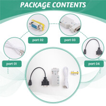 2X Seriële Poort Draadloze -Module RJ45 Naar RS232-Lijn Seriële Poort -Consolelijn