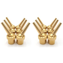 12pcs 1/2inch DN15 Brass Fountain Nozzle Adjustable Direction Jet Water SprayHead for Landscaping Use