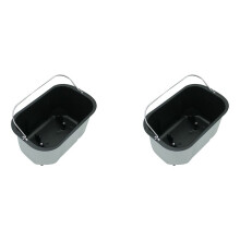 2X Bread Machine Accessories Parts Double Mixing Bread Bucket Inner Tank XBM1238/BM1500/BM1089/BM1088/BM1288/BM1400