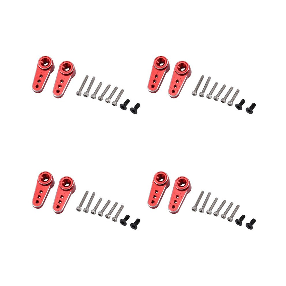 8Pcs Metal 15T Servo Arm Servo Horn Fit Es08ma Servo For Axial Scx24 1/24 Rc Crawler Car Upgrade Parts,2 4711789933002