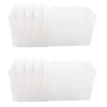 Wax Melt Containers-8 Cavity Clear Empty Plastic Wax Melt Molds-50 Packs Heart Shape Clamshells for Tarts Wax Melts.