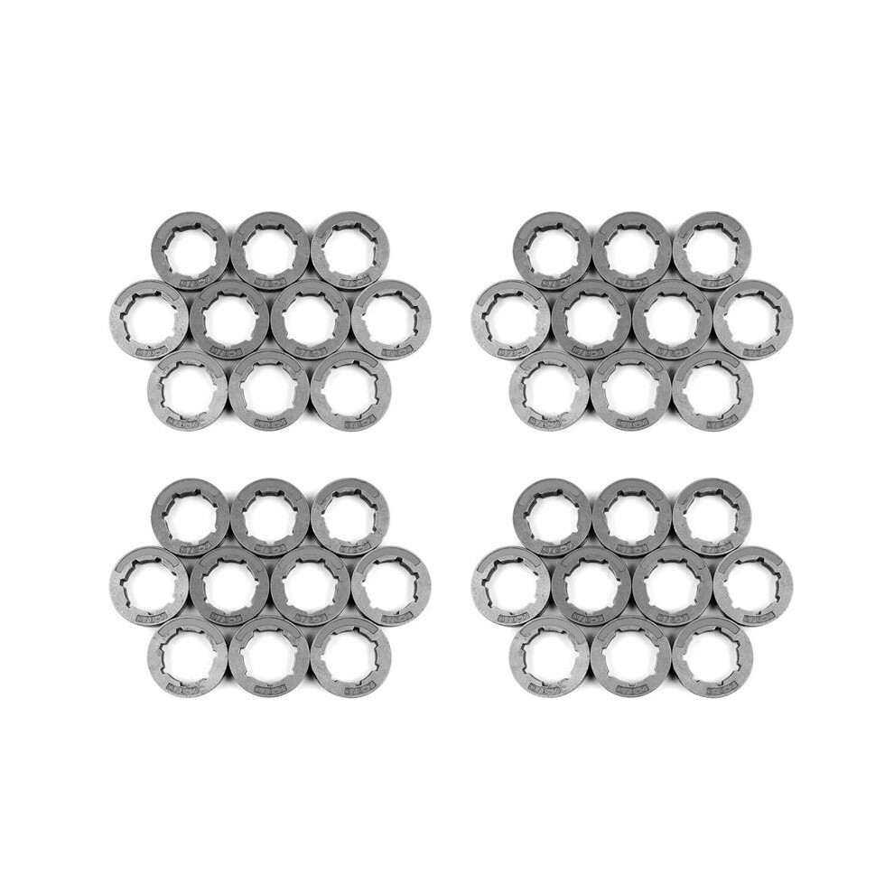Photos - Power Saw 40Pcs 3/8 Inch 7T 22mm Chain Drive Rim Sprocket for 266 268 272 280 285 288 355 362 372XP 380 385XP Chainsaw