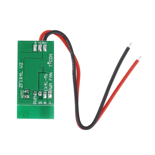 3X  12V 4 Wire PWM Fan Temperature Control Speed Controller Governor Regulator for PC Computer CPU Fan Cooler Alarm 2