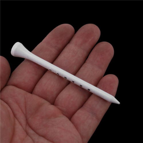 200Pcs Professional  83Mm White  Wood Tees Accessories  Training Aids 1