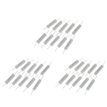 30 Stuks Draadgewonden Keramische Cementweerstand 1 Ohm 5% 10W Watt