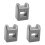 3X Screwdriver Magnetizer Degaussing Demagnetizer Magnetic Practical Pick  Tool Color:Gray 1