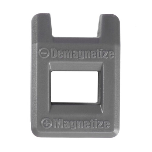 3X Screwdriver Magnetizer Degaussing Demagnetizer Magnetic Practical Pick  Tool Color:Gray 1