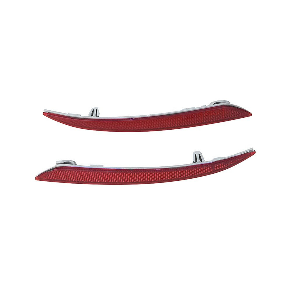 1Pair Rear Bumper Reflector Trim Ds73-515C0-Ad Ds73-515B0-Ad For Fusion Mondeo 2013-2019 Warning Lamp Plate Light 6032539542397