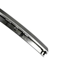 Zentrale Aschenbecherabdeckung Vorne Fürs Auto, Push-Pull, Helle Leiste, Chrom, Silber und Schwarzer Clip für  A6L C7 2012-2018