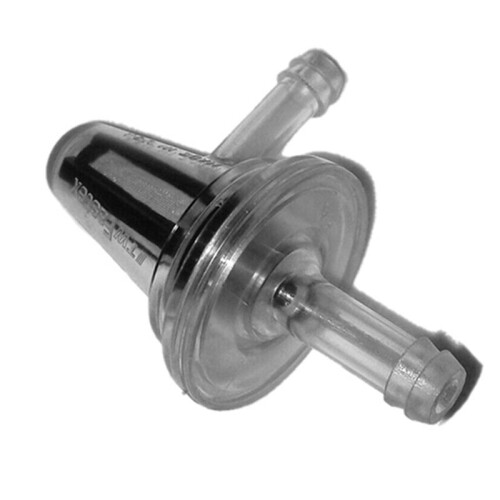 12Pcs Universal Motorcycle Right Angle Inline Fuel Filter 1/4 Inch 6mm Hose Lines for 2