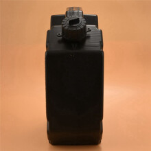 5L Liter Schwarzer Kraftstofftank, Auto, Motorrad, Ersatz-Benzintank, Öltank, Reservekanister, Kraftstoffkanister mit Schloss und Schlüssel