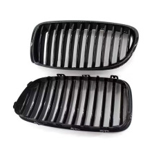 Heller Schwarzer Kühlergrill, Modifizierter Frontgrill 51137261356 51137261355 für 5er F10 F18 528i 530i 535i 2010-2016