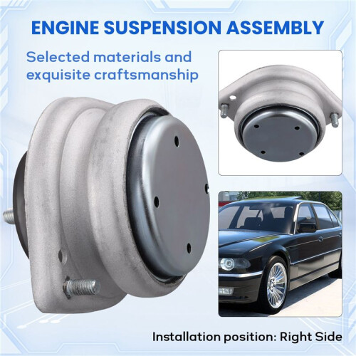 Engine Mounting Mount for  E38 E39 750i 7.5i 535i Engine Mount Assembly Right 22111092824 2