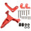 Motorcycle Accessories Stabilizer Steering Damper Mounting Bracket Kit Damper Kit for  MT-09 MT09 2024 2025 Red 1
