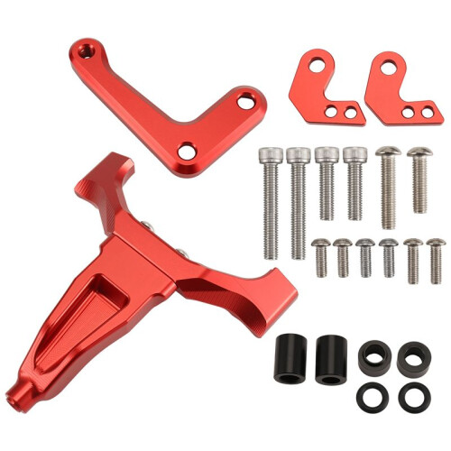 Motorcycle Accessories Stabilizer Steering Damper Mounting Bracket Kit Damper Kit for  MT-09 MT09 2024 2025 Red