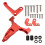 Motorcycle Accessories Stabilizer Steering Damper Mounting Bracket Kit Damper Kit for  MT-09 MT09 2024 2025 Red 6