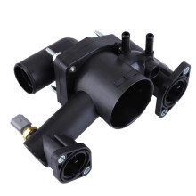 AP03 AJ89485 Thermostatgehäuse-Baugruppe und Wasserauslass für Vanden Plas S-Type XJ8 XJR 4.2L 2003-2005