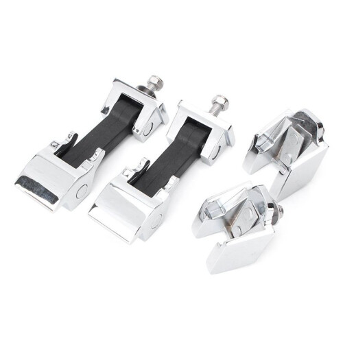 Chrome Hood Catch Kit  Locking Bracket Holder voor   JK 2007-2017 Accessoires