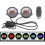 Devil Eye LED Headlight Kit Car Dynamic Lights 12v with Remote Control Control Eyes Retrofit Kits Headlight Assembly 5
