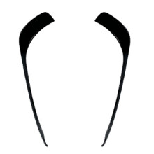 Carro Dianteiro Pára-Choques Lábio Divisor Spoiler Farol de Nevoeiro Spoiler Capa Guarnição para - A Classe W176 AMG 2013-2015 B
