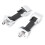 Chrome Hood Catch Kit  Locking Bracket Holder voor   JK 2007-2017 Accessoires 2