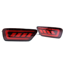 LED Tail Light for Grand Cherokee 2011-2022 Rear Bumper Reflectors Stop Brake Turn Signal Light Compass Red