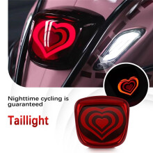 Motorfiets LED Achterlicht Montage Hart Richtingaanwijzer Achterwaarschuwingslamp voor  Sprint Primavera 150 Rood