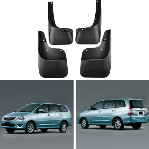 Car Mud Flaps  Mud Guard Flap  Flaps Accessories for  Innova 2011-2015 2