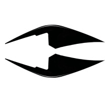 Spoiler de Séparateur Latéral de Pare-Chocs Avant de Voiture Canards Air Knife Spoiler pour GR86 pour BRZ 2022+ Noir Brillant
