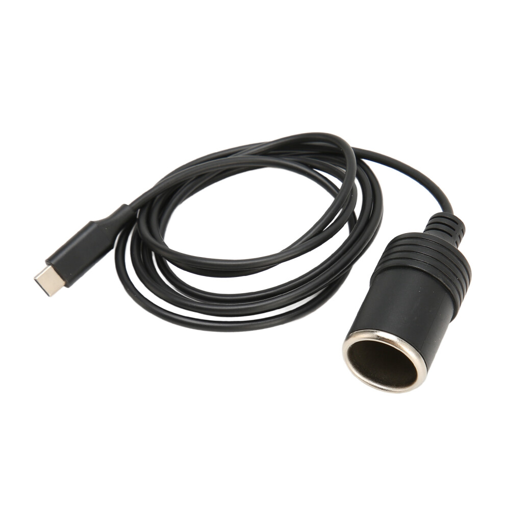 Pd Usb C To 12V Lighter Adapter Cable 45W 4.9Ft For Camping And Travel 9491370988585