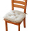 Soft Chair Cushion Suitable For Various Seating-Pearl White 1
