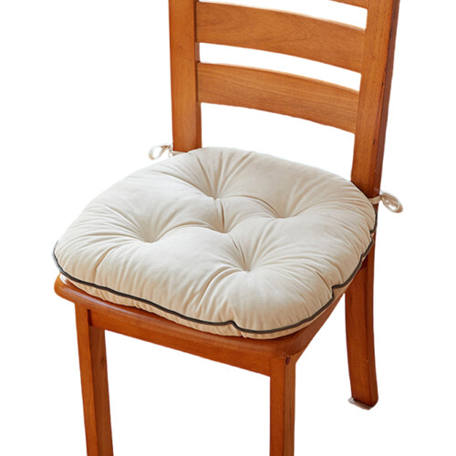 Soft Chair Cushion Suitable For Various Seating-Pearl White
