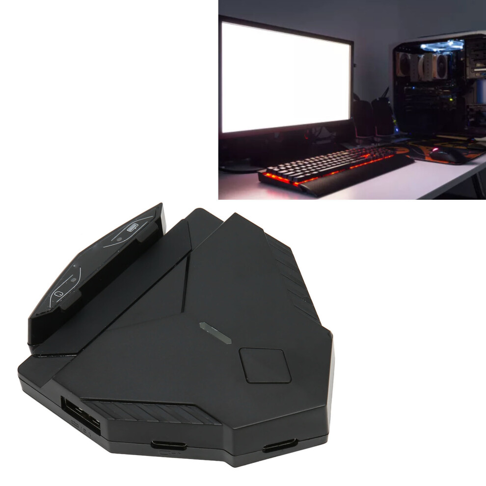 No Latency Wired & Bluetooth Keyboard Mouse Adapter + Headphone Port 9421370988544