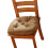 Comfortable Chair Cushion Plush Seat Pad with Secure  Tie-Khaki 1