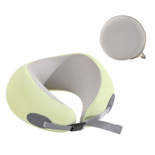 Travel Neck Pillow Memory Foam Airplanes-green storage box