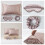 Luxurious Satins Pillowcase Eye Mask Hair Scrunchie-Style 4 B 5