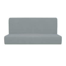 Elastics Fit Futon Sofa Bed Slipcover-160x190cm Light Grey