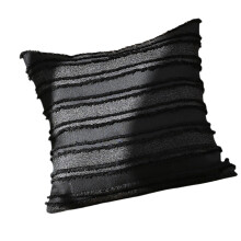 Easily Care Cushions Cover Colorful Pillow-Flower cut stripes