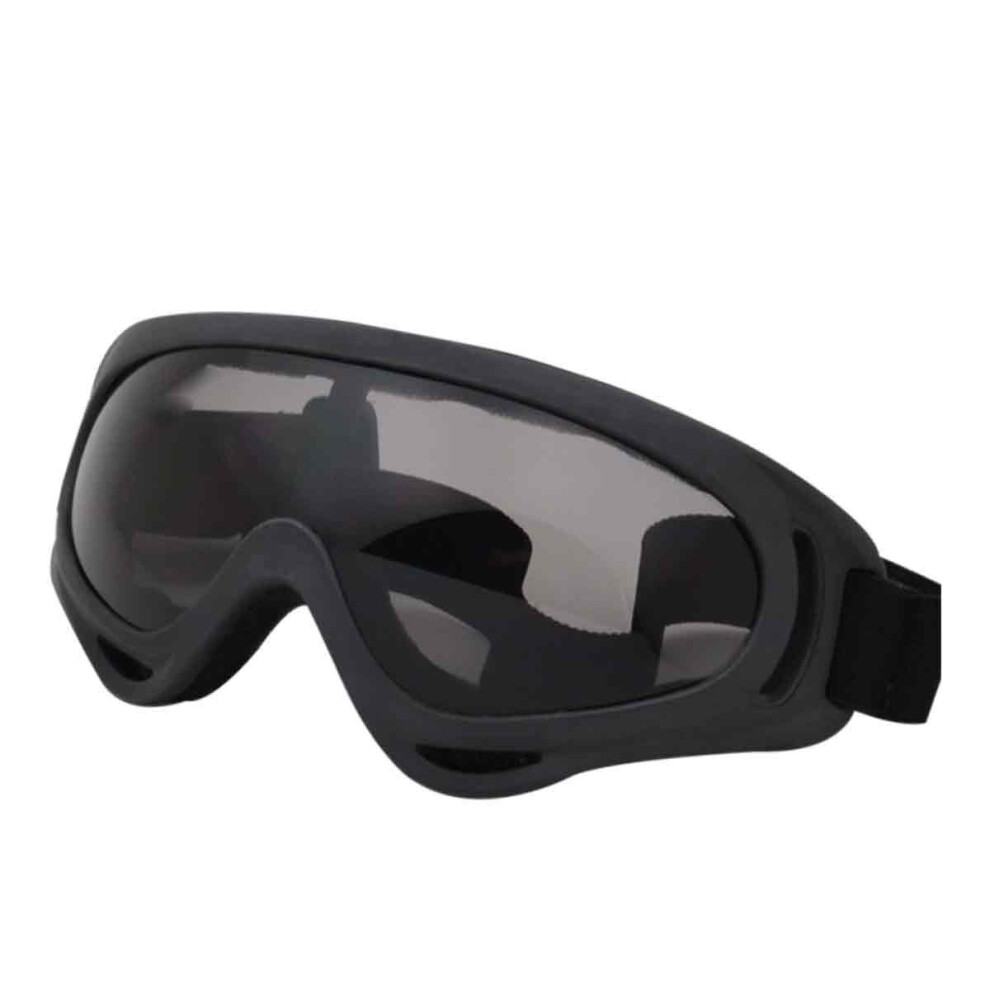 Motorcycle Goggles For Dirt Bike Atv Motocross Riding, Offroad Protective Windproof Design With Transparent Lenses And Foam Protection, Uv Protective 9093122832636