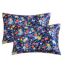 2Pcs Printeds Satins Pillow Case Envelopes-Little Flower 01