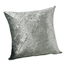 Chics Solid Color Velvet Pillow Cover Adds-450*450mm Light Grey