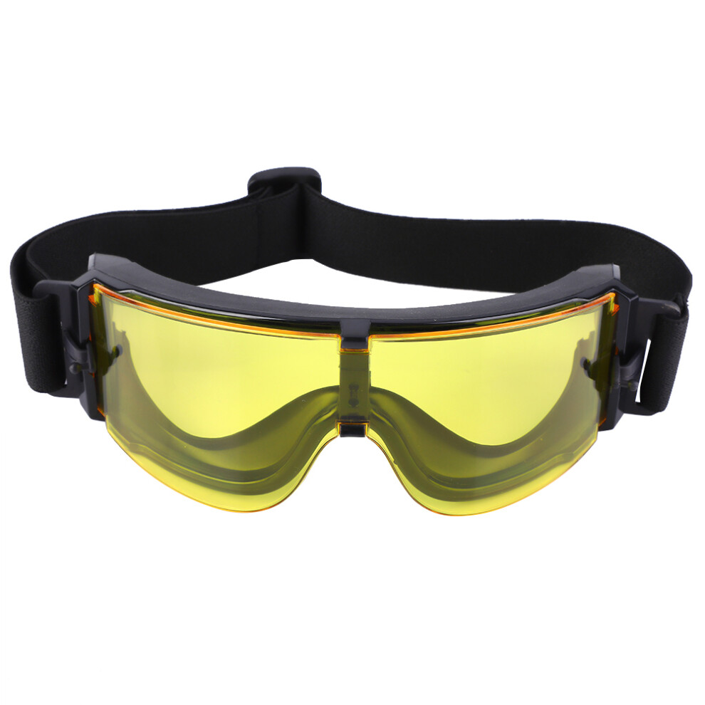 Versatile Protective Eyewear, Anti Fog Lenses Seal Eye Protection, High Definition Vision For Outdoor Adventures, Polycarbonate Frame, Adjustable Stra 9463374034926