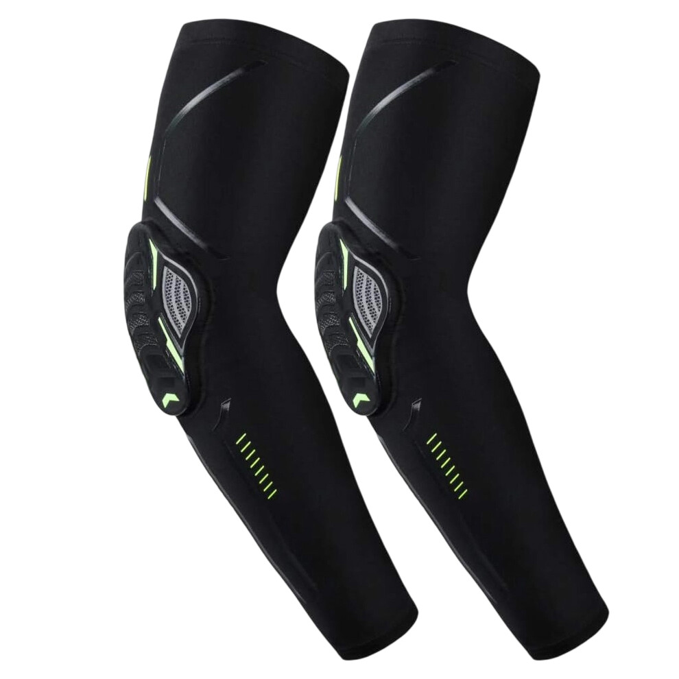 Sports Protective Gear for Youth and Adults, Premium Elbow Support with Engineered Cushion Hinge for Basketball Football Volleyball, Anti-Collision El