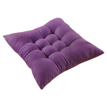 Soft Dining Chair Seat Pad 46x46cm Cushion for Kitchen-Plum