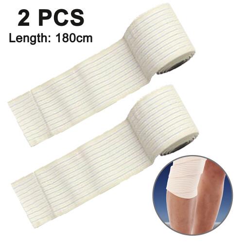Elastic Compression Bandage, Breathable Fabric Support Brace For Full Coverage And Comfort